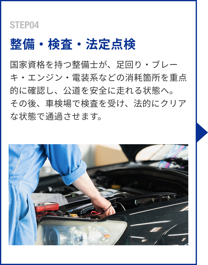 整備・検査・法定点検